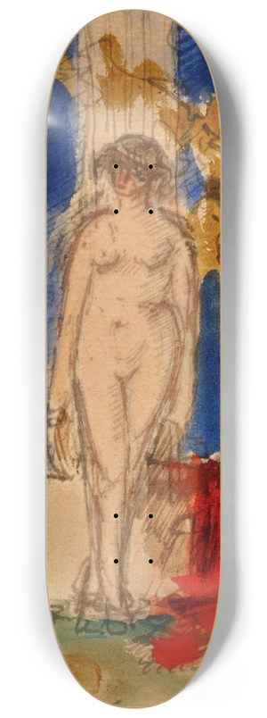 Charles Walter Stetson - Dancer Resting 8.25 inch art skate deck Charles Walter Stetson - Dancer Resting 8.25 inch art skate deck