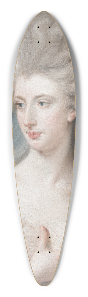 John Russell - Miss Raymond 39.3 inch art pintail longboard deck John Russell - Miss Raymond 39.3 inch art pintail longboard deck