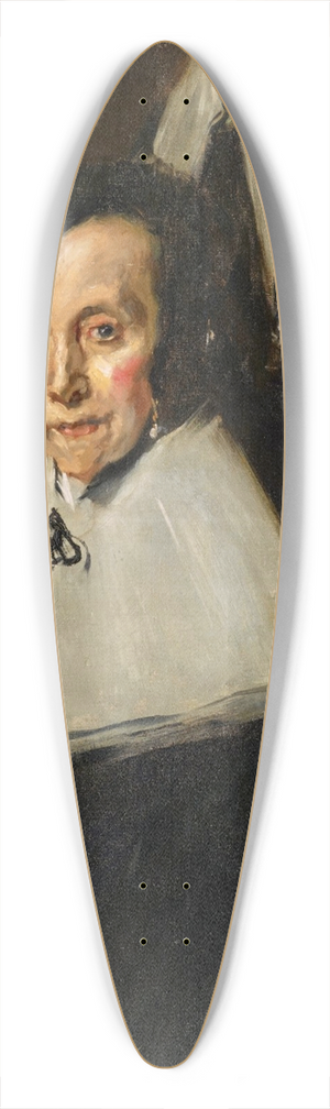 John Singer Sargent - Detail of Two Figures from The Regentesses of the Old Mens Almshouse, Haarlem, after Frans Hals 39.3 inch art pintail longboard deck