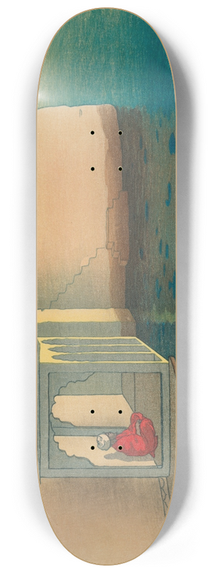 Charles William Bartlett - Udaipur 8.25 inch art skate deck