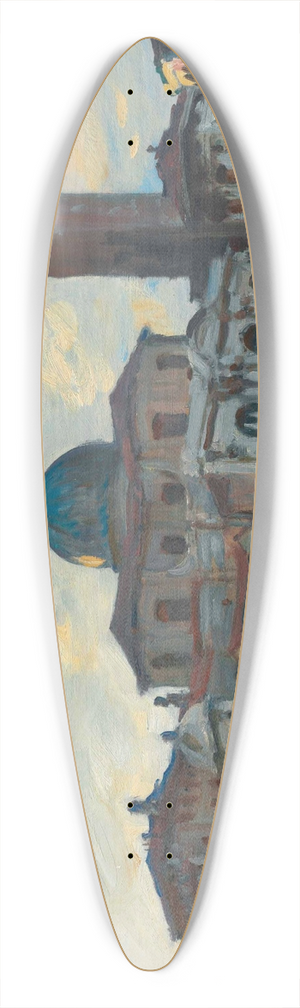 John Singer Sargent - San Geremia 39.3 inch art pintail longboard deck