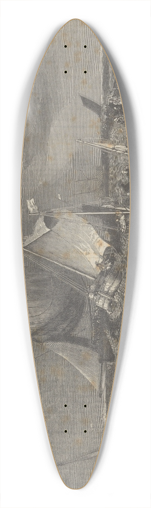 John Singer Sargent - Scrapbook; Drawings 39.3 inch art pintail longboard deck