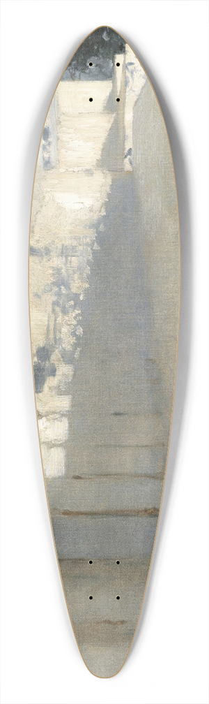 John Singer Sargent - Staircase In Capri 39.3 inch art pintail longboard deck
