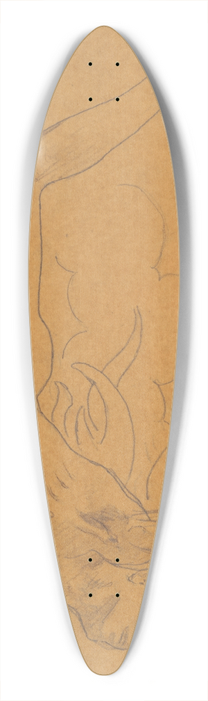 John Singer Sargent - Study for Phaethon 39.3 inch art pintail longboard deck