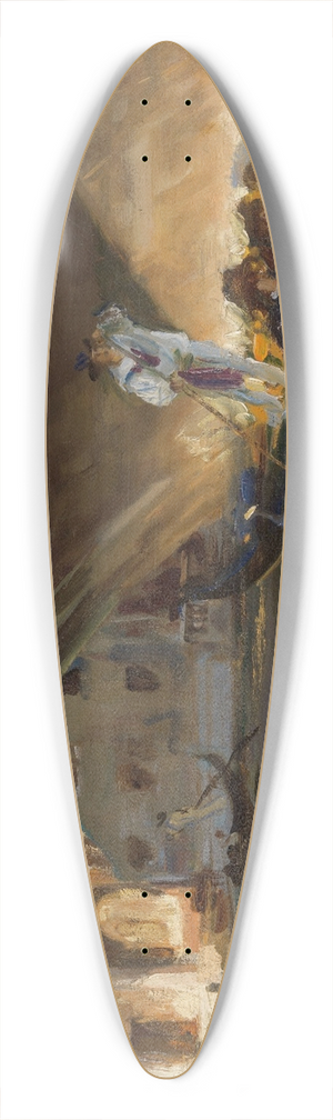 John Singer Sargent - The Rialto 39.3 inch art pintail longboard deck