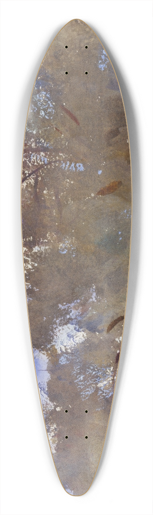 John Singer Sargent - Treetops against Sky 39.3 inch art pintail longboard deck