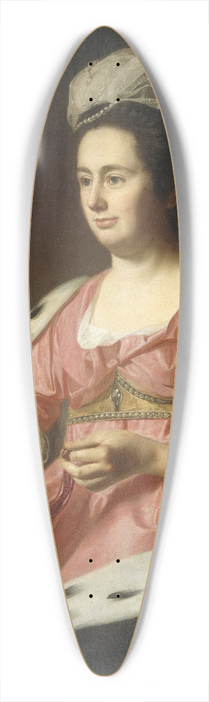 John Singleton Copley - Abigail Smith Babcock (Mrs. Adam Babcock) 39.3 inch art pintail longboard deck