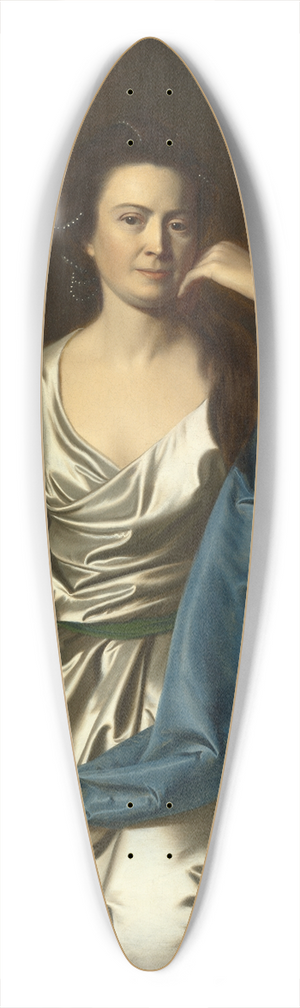John Singleton Copley - Catherine Greene 39.3 inch art pintail longboard deck