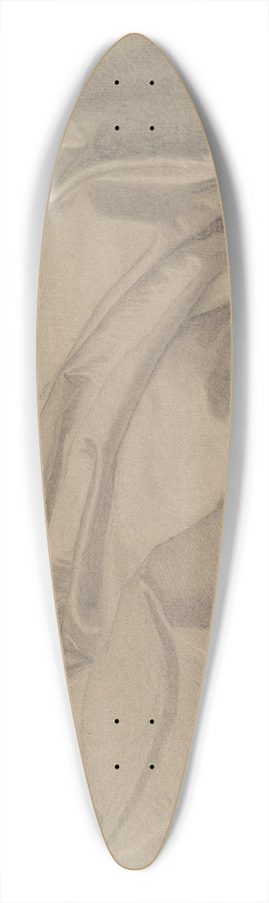 John Singleton Copley - Drapery Study for Mary and Elizabeth Royall 39.3 inch art pintail longboard deck