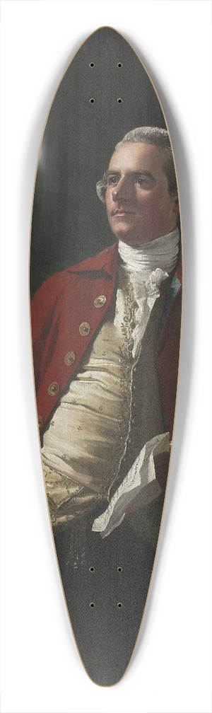 John Singleton Copley - Elkanah Watson 39.3 inch art pintail longboard deck