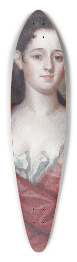 John Smibert - Hannah Pemberton 39.3 inch art pintail longboard deck John Smibert - Hannah Pemberton 39.3 inch art pintail longboard deck