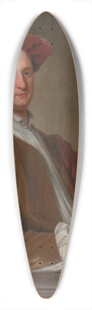 John Smibert - Sir John Rushout 39.3 inch art pintail longboard deck John Smibert - Sir John Rushout 39.3 inch art pintail longboard deck