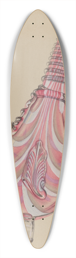 John Tarantino - Bellows Bottle 39.3 inch art pintail longboard deck