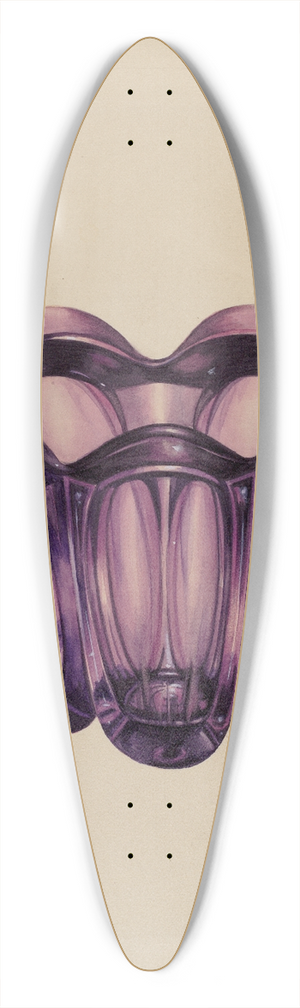 John Tarantino - Bowl 39.3 inch art pintail longboard deck