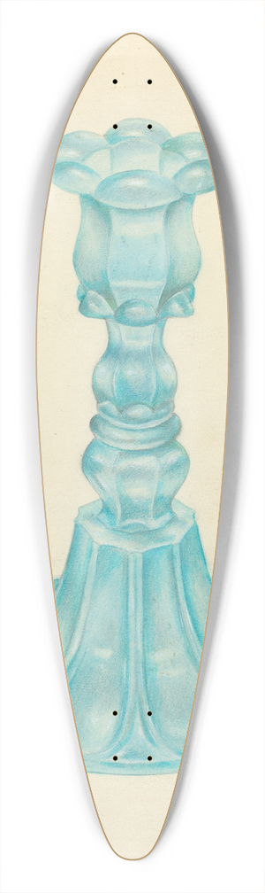 John Tarantino - Candlestick 39.3 inch art pintail longboard deck