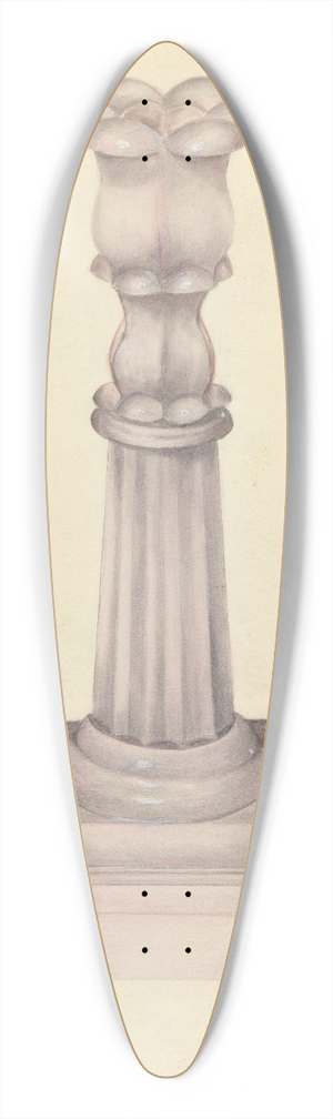 John Tarantino - Candlestick 39.3 inch art pintail longboard deck