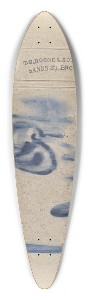 John Tarantino - Crock 39.3 inch art pintail longboard deck