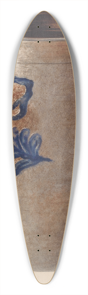 John Tarantino - Crock 39.3 inch art pintail longboard deck