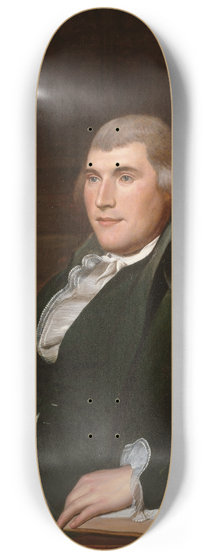 Charles Willson Peale - John Nicholson 8.25 inch art skate deck