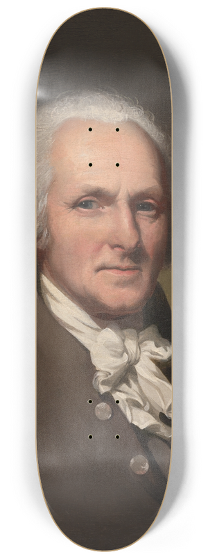 Charles Willson Peale - Self-Portrait 8.25 inch art skate deck