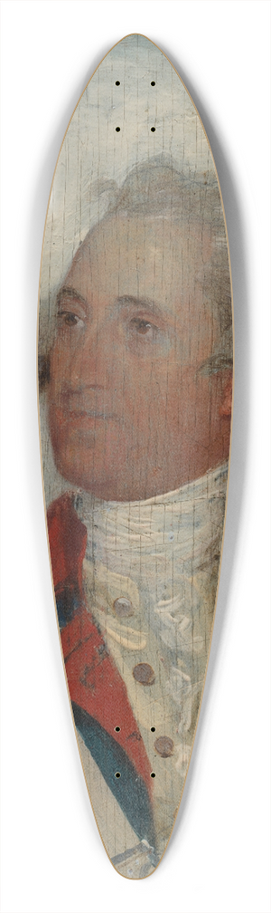John Trumbull - Thomas Pinckney 39.3 inch art pintail longboard deck