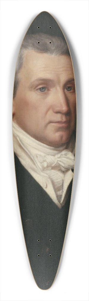 John Vanderlyn - James Monroe 39.3 inch art pintail longboard deck