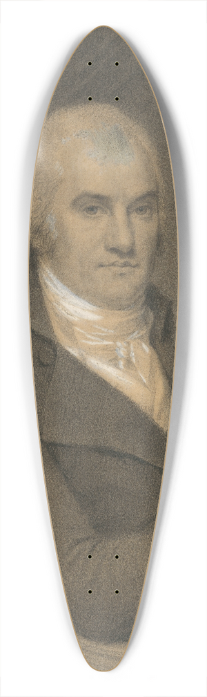 John Vanderlyn - Joel Barlow 39.3 inch art pintail longboard deck