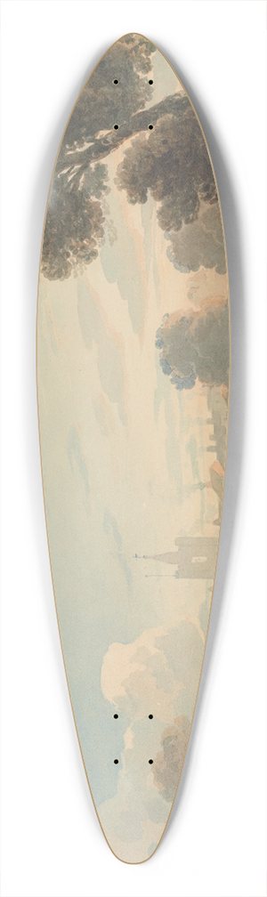 John Varley - Chiswick 39.3 inch art pintail longboard deck