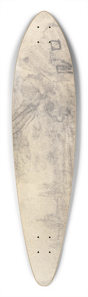 John Varley - The Fisherman 39.3 inch art pintail longboard deck John Varley - The Fisherman 39.3 inch art pintail longboard deck