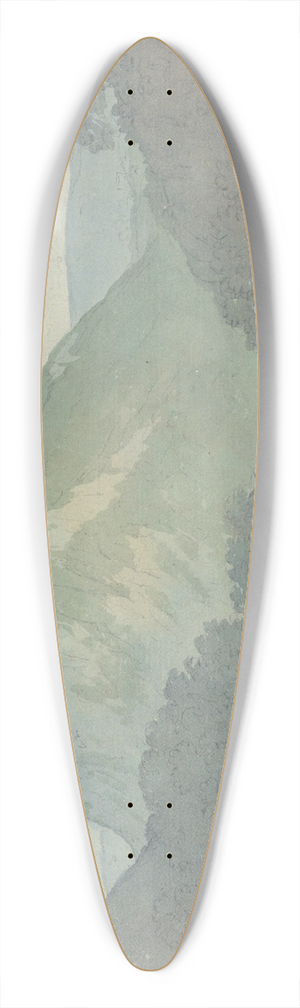 John Warwick Smith - Matlock High Tor 39.3 inch art pintail longboard deck