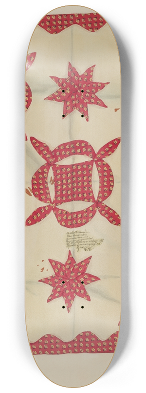 Charlotte Angus - Crib Quilt 8.25 inch art skate deck