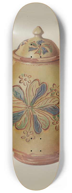 Charlotte Angus - Jar with Cover 8.25 inch art skate deck