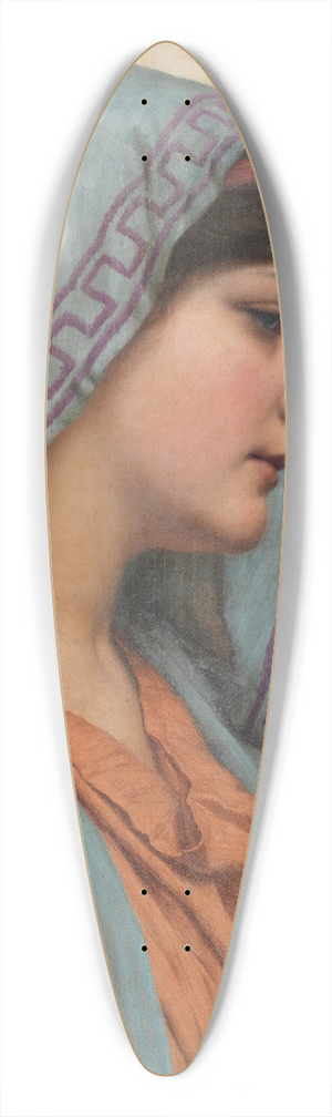 John William Godward - Cytheris 39.3 inch art pintail longboard deck