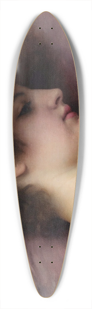 John William Godward - Far Away Thoughts 39.3 inch art pintail longboard deck