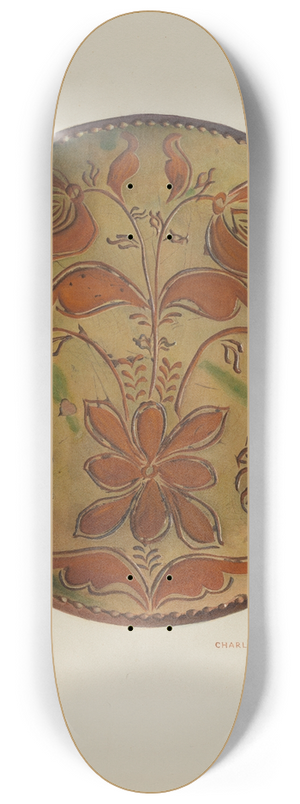 Charlotte Angus - Plate 8.25 inch art skate deck