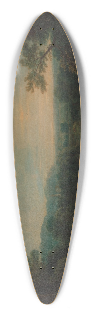 John Wootton - The Death of the Hare 39.3 inch art pintail longboard deck