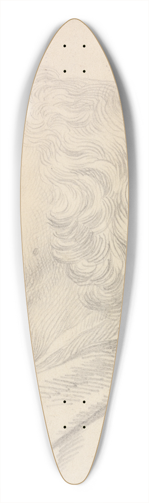 Jonathan Richardson the Elder - Jonathan Richardson, Junior 39.3 inch art pintail longboard deck