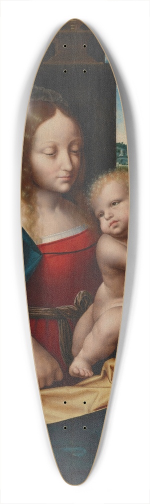 Joos Van Cleve - The Madonna of the Cherries 39.3 inch art pintail longboard deck