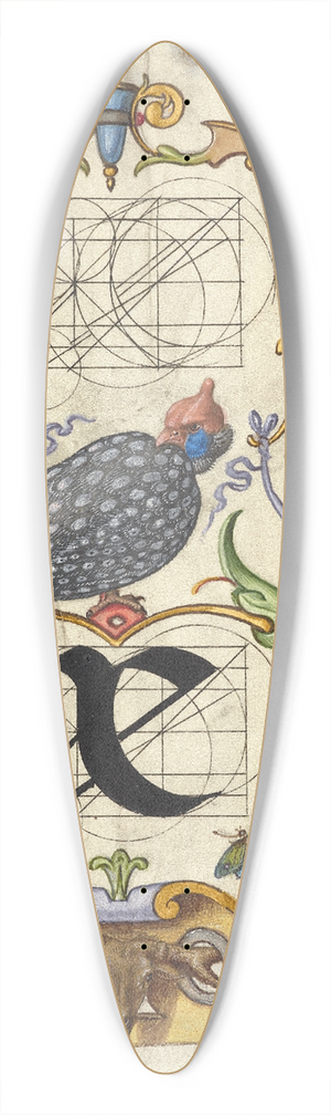 Joris Hoefnagel - Guide for Constructing the Ligature ae 39.3 inch art pintail longboard deck
