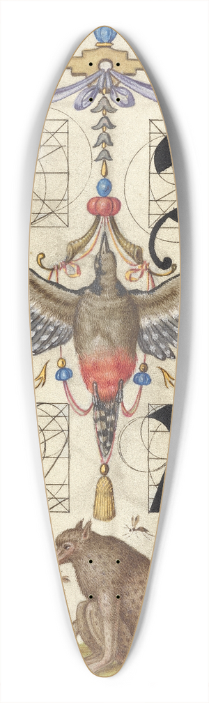 Joris Hoefnagel - Guide for Constructing the Tironian con and orum 39.3 inch art pintail longboard deck