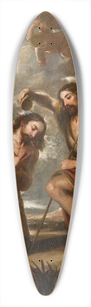 Jos Antolinez - The Baptism Of Christ 39.3 inch art pintail longboard deck