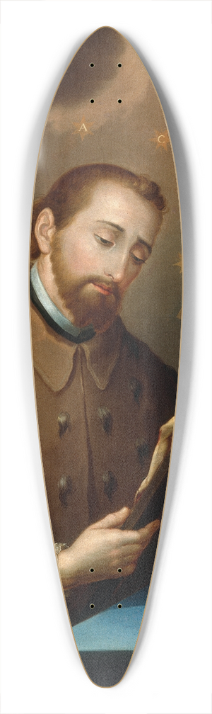 Jos Campeche y Jordn - San Juan Nepomuceno 39.3 inch art pintail longboard deck