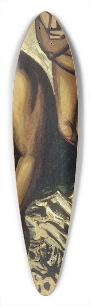 Jos Clemente Orozco - Indian Women, from the Los teules series 39.3 inch art pintail longboard deck