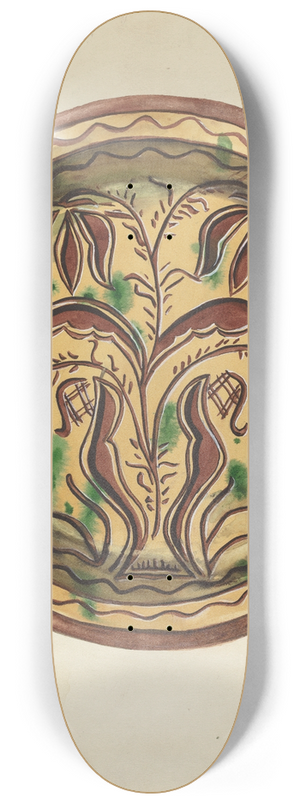 Charlotte Sperber - Plate 8.25 inch art skate deck