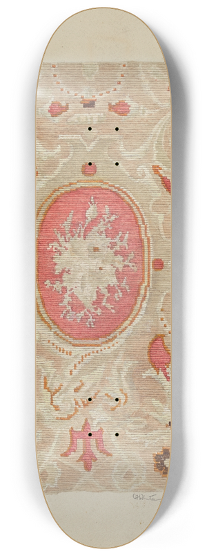 Charlotte Winter - Brussels Carpet 8.25 inch art skate deck