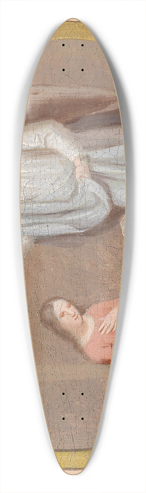 Josef Arnold the elder - Verkndigung 39.3 inch art pintail longboard deck