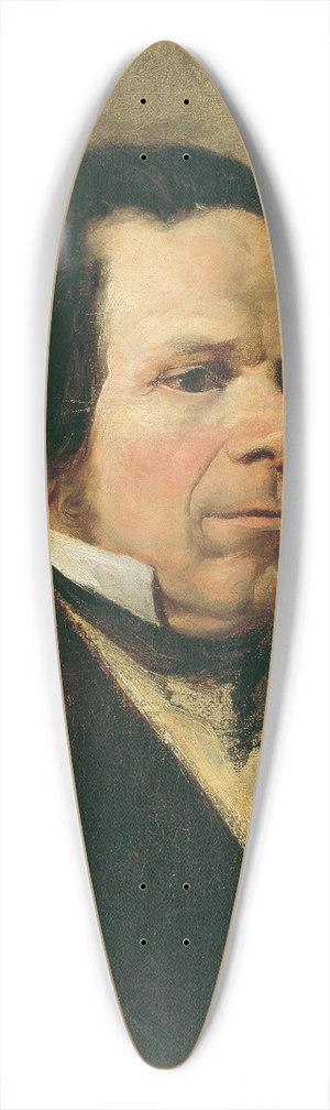 Josef Danhauser - Portrt eines Mannes 39.3 inch art pintail longboard deck
