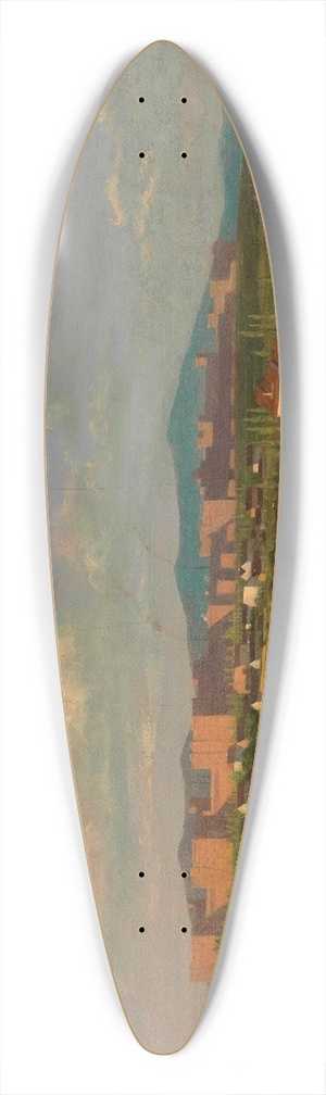 Josef Feid - Das Arsenal in Wien 39.3 inch art pintail longboard deck
