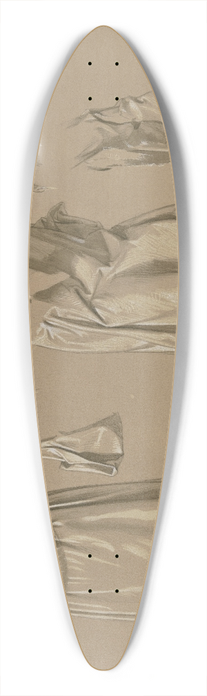 Josef Ferdinand Becker - Studienblatt; Mnnliche Gewandfigur 39.3 inch art pintail longboard deck