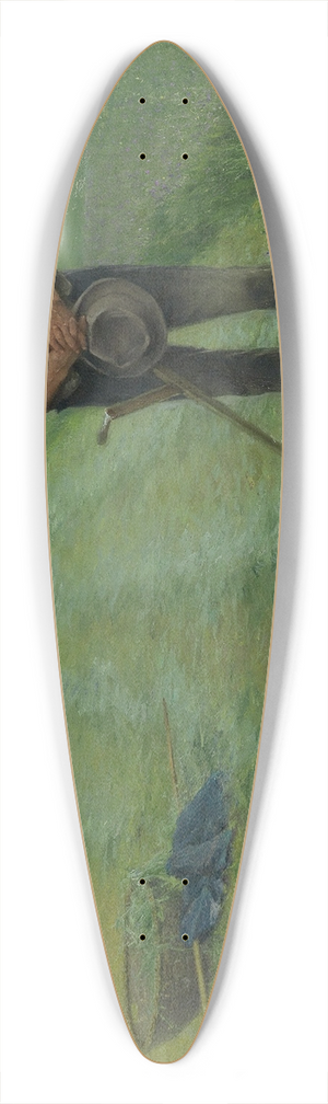 Josef Kinzel - Abendluten 39.3 inch art pintail longboard deck